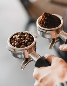 coffee beans to coffee